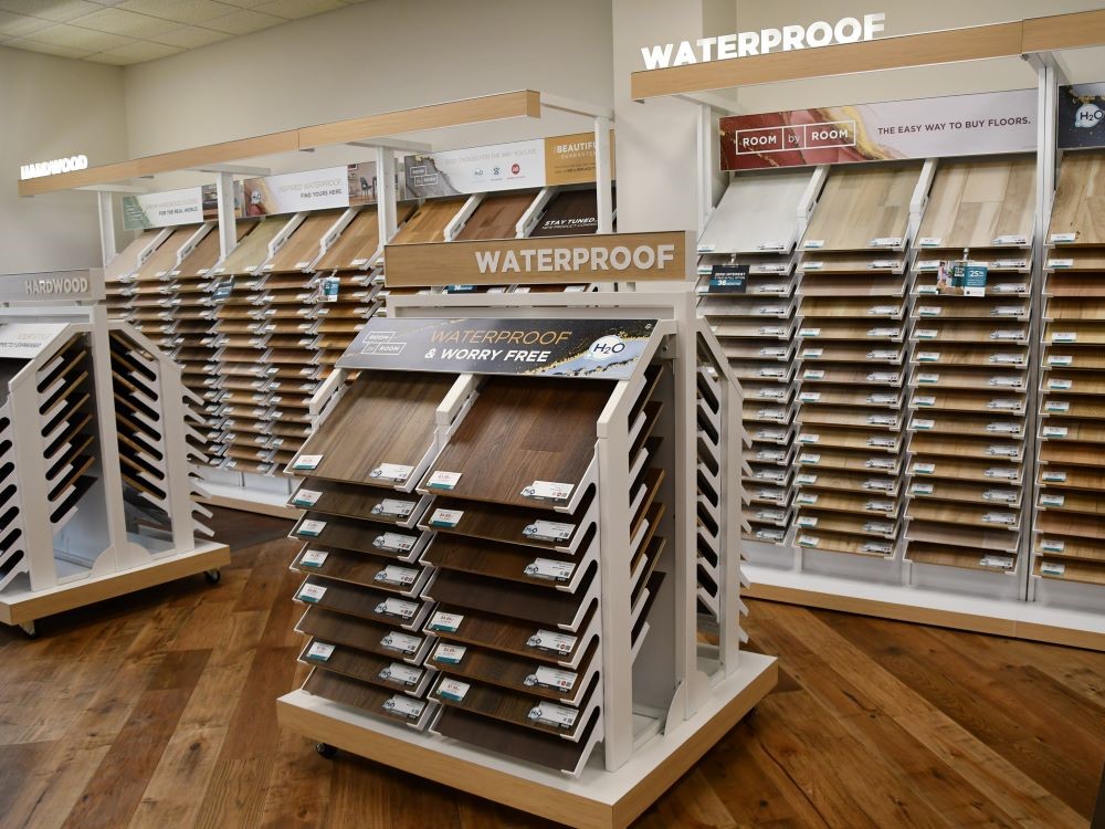 waterproof flooring in flooring store oxford, PA